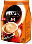 Кофе, Nescafe (Нескафе) 16 г 10 шт 3 в 1 карамельный вкус