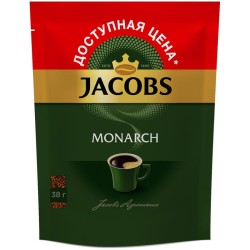 Кофе, Jacobs (Якобс) 38 г 1 шт Монарх растворимый мягк. упак.