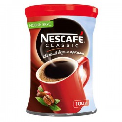 Кофе, Nescafe (Нескафе) 100 г 1 шт Классик Новинка жестяная банка