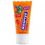 Зубная паста для детей, Новый жемчуг 50 мл Апельсин 1-6 лет