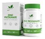 Пиколинат цинка, NaturalSupp (НатуралСапп) капсулы 25 мг 60 шт Веган комплексная пищевая добавка