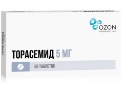 Торасемид табл. 5 мг 60 шт.
