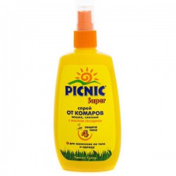 Спрей Picnic супер от комаров 120 мл