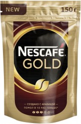 Кофе, Nescafe (Нескафе) 150 г 1 шт Голд пакет