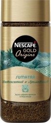 Кофе, Nescafe (Нескафе) 85 г 1 шт Голд Ориджинс Суматра банка